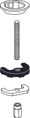 Ideal Standard Befestigungsset M8, mit Dichtung Bild 2