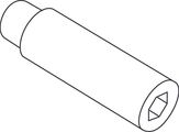 Ideal Standard Spindelverlaengerung 65 mm Bild 1