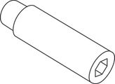 Ideal Standard Spindelverlaengerung 65 mm Bild 2
