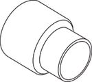 Ideal Standard Hülse, 3/4", Farbe silberfarben Bild 2
