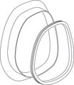Ideal Standard Dichtrahmen komplett Bild 1