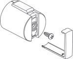Ideal Standard Temperaturgriff, für Thermostat, Farbe silberfarben Bild 1