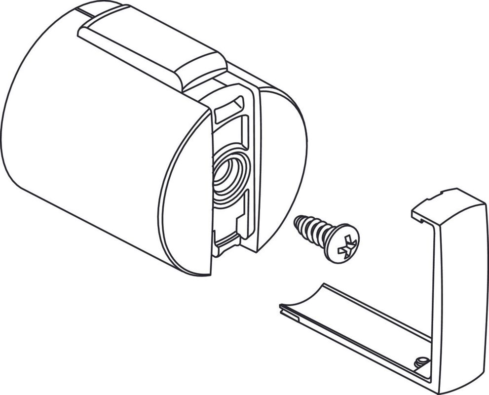 Ideal Standard Temperaturgriff, für Thermostat, Farbe silberfarben Bild 1