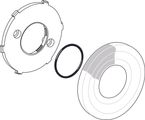 Ideal Standard Rosette UP, Farbe silberfarben Bild 1