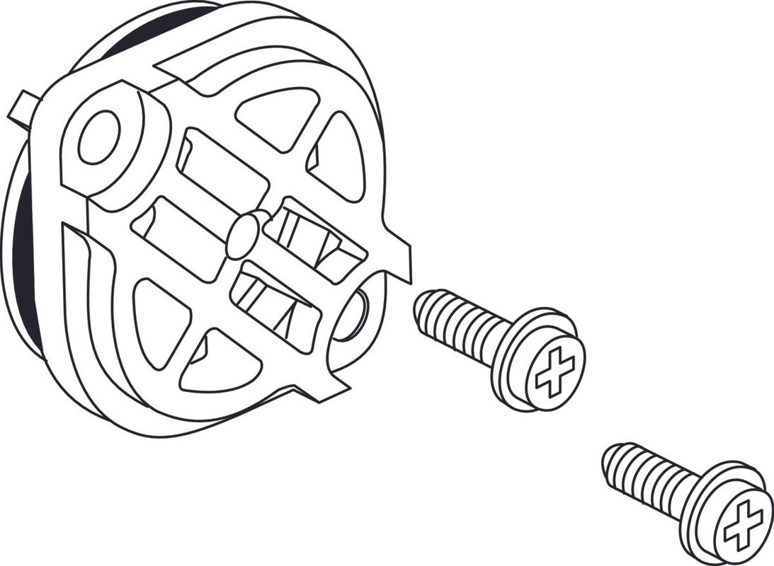 Ideal Standard Umschaltdeckel komplett Bild 1