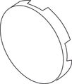 Ideal Standard Griffkappe RAL7016, Farbe grau Bild 1