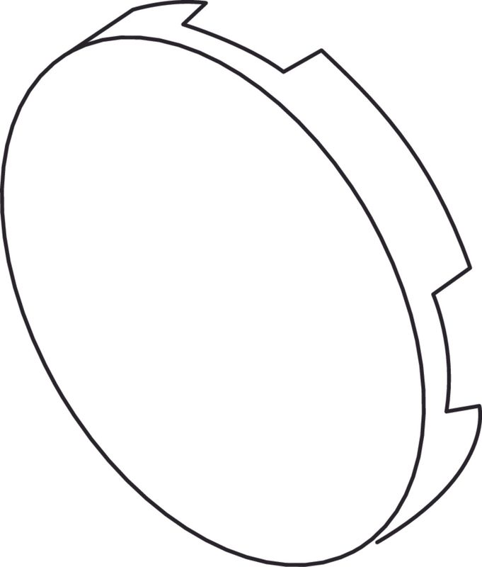 Ideal Standard Griffkappe RAL7016, Farbe grau Bild 1