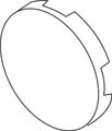 Ideal Standard Griffkappe RAL7016, Farbe grau Bild 2