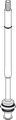 Ideal Standard Umschaltspindel, Farbe silberfarben Bild 2