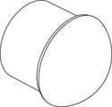 Ideal Standard Zugknopf, für BS2 Easy-Box, Farbe silberfarben Bild 1