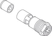 Ideal Standard Rückflussverhinderer- Stop-Einh, 3/4", Farbe rot Bild 1
