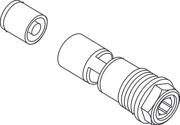Ideal Standard Rückflussverhinderer- Stop-Einh, 3/4", Farbe rot Bild 2