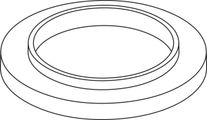 Ideal Standard dekorative Rosette Mara, Farbe silberfarben Bild 4