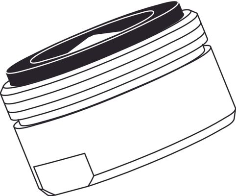 Ideal Standard Strahlregler M24 x 1 AG, 5 l/min, Farbe silberfarben Bild 3