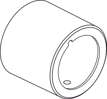 Ideal Standard Abdeckkappe, für Thermostat-Kartusche BS2 Easy-Box, Farbe silberfarben Bild 2