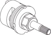 Ideal Standard Stop- und Umschaltventil Thermostat Easy-Box Bild 2