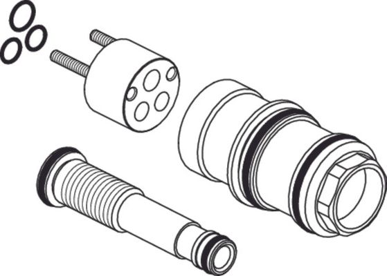 Ideal Standard Verlängerung, für Wand- Waschtischarmatur, UP-Bausatz, 20 mm Bild 2