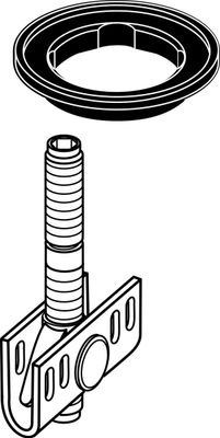 Ideal Standard Befestigungsset, für UP-Thermostat Ideal lux, Farbe grau Bild 2