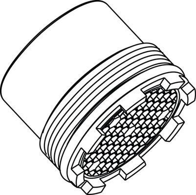 Ideal Standard Verschlusskappe Dekor ATIVE, Farbe silberfarben Bild 2