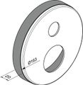 Ideal Standard Easy-Box Distanzrahmen, rund, Durchmesser: 163 mm, Tiefe 20 mm, Farbe silberfarben Bild 6