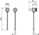 Ideal Standard verdeckte Befestigung, für WWC Bild 4