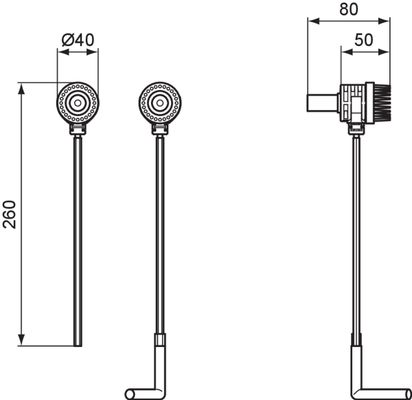 Ideal Standard verdeckte Befestigung Bild 3