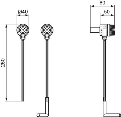 Ideal Standard verdeckte Befestigung Bild 4