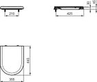 Ideal Standard WC-Sitz Clodia, Farbe weiß Bild 14