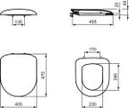 Ideal Standard WC-Sitz Tizio, Farbe weiß Bild 14