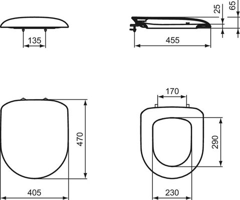 Ideal Standard WC-Sitz Tizio, Farbe weiß Bild 14