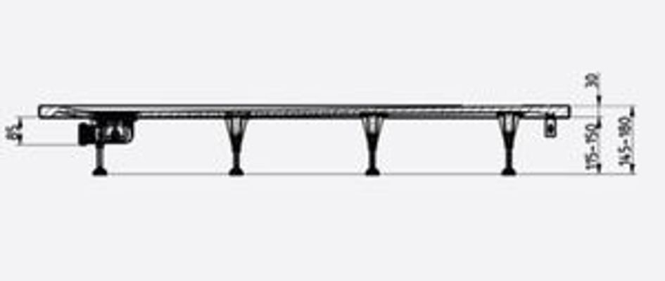 Ideal Standard Brausewannenfüsse, 6 Stück Bild 6