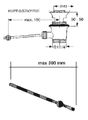 Ideal Standard Jado Plungerstange l-330 mm, Farbe silberfarben Bild 3