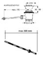 Ideal Standard Jado Plungerstange l-330 mm, Farbe silberfarben Bild 4