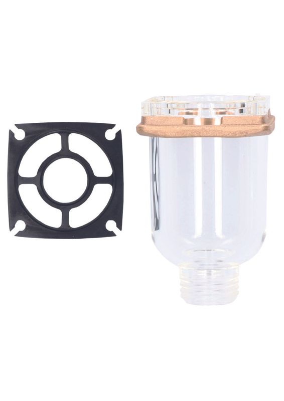 P&M Filterglocke, mit Dichtung und Flansch, für Filter RD / R Bild 1