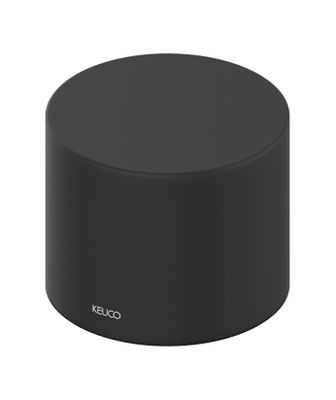 Keuco Stülpglas für Lotionsspender Reva, Echtkristall-Glas mattiert, Farbe schwarz Bild 2