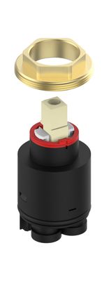 Keuco Mischwasserkartusche Ersatzteil Armatur 50100 mit Kartuschenmutter, zu 51804/51904 Bild 2