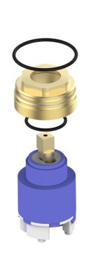 Keuco Mischwasserkartusche komplett, passend zu 51127 Bild 2