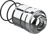 Keuco Kartuschenmutter komplett zu 51602/51609, Farbe silberfarben Bild 2