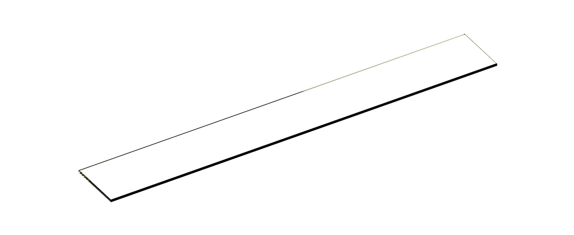 Keuco Glasablage Ersatzteil SPS 90110, 821 x 120 x 6 mm Bild 1