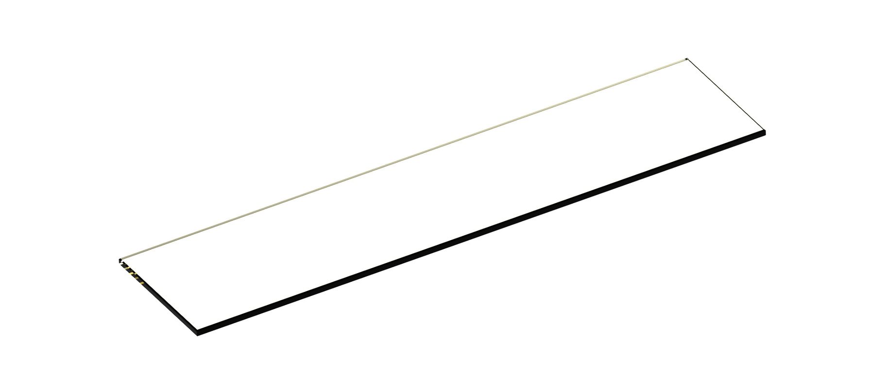 Keuco Glasablage kurz, 500 x 120 x 6 mm Bild 1