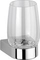 Keuco Mundglas Elegance Kristallglas klar, 120 x 76 x 76 mm, Farbe transparent Bild 1