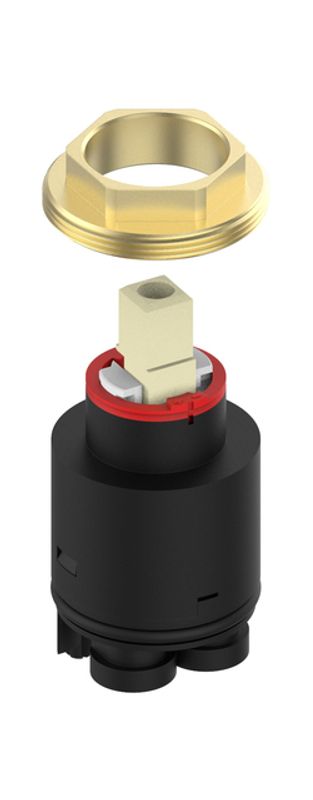 Keuco Mischwasserkartusche Ersatzteil Armatur 50100 mit Kartuschenmutter, zu 51804/51904 Bild 1