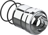 Keuco Kartuschenmutter komplett zu 51602/51609, Farbe silberfarben Bild 1