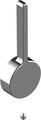 Keuco Edition 11 Griff komplett, für Waschtischmischer Edition 400 Bild 1