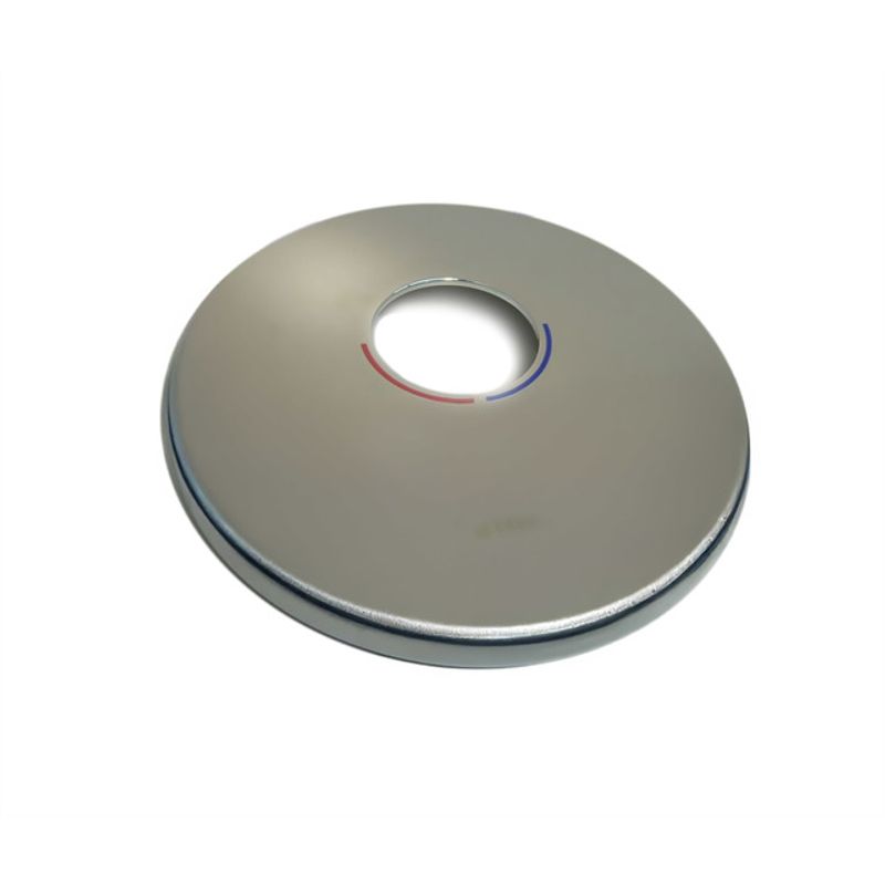 Keuco Blende passend zu UP-Wannenmischer Collection Plan, Farbe silberfarben Bild 1