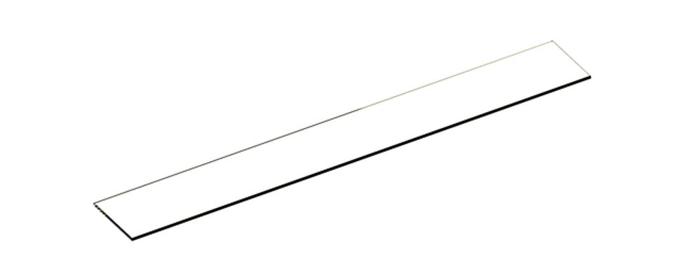 Keuco Glasablage Ersatzteil SPS 90110, 821 x 120 x 6 mm Bild 2