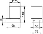 Keuco Edition 300 Echtkristall-Glas E300, 30050 lose, Farbe transparent Bild 3
