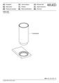 Keuco Echtkristallglas lose, zu Edition 400 Glas- und Doppelglashalter, Farbe transparent Bild 3