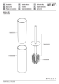 Keuco Edition 400 Glas-Einsatz Echtkristall, lose, Farbe transparent Bild 3