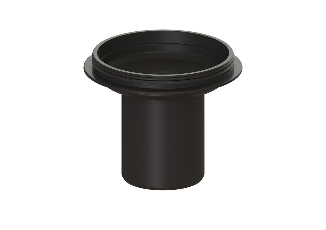 Kessel -Ablaufkörper, für Abdeckplatte, für Multistop, Farbe schwarz Bild 1